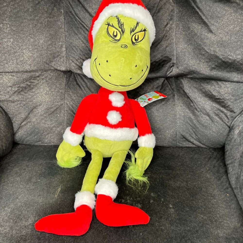 The Grinch Who Stole Christmas Poseable 20” Plush Prop Decoration Amscan